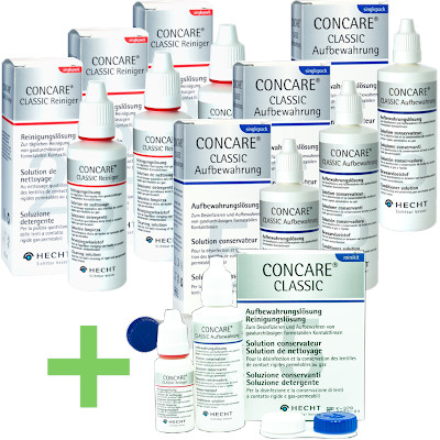 Concare Classic Pack Poupança (3x 120ml, 3x 45ml + Minikit)